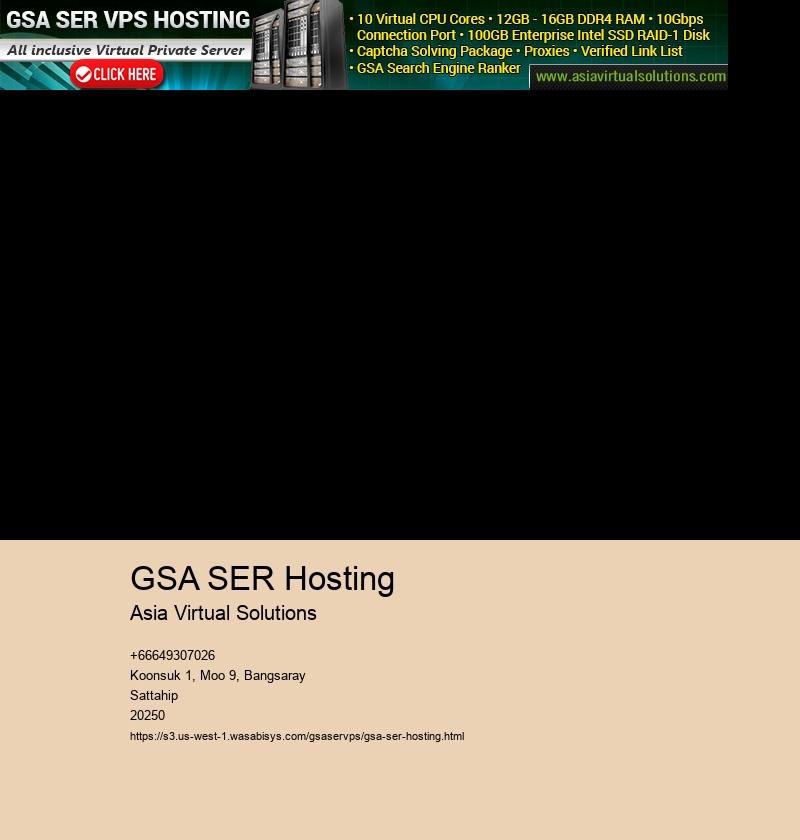 GSA SER Hosting