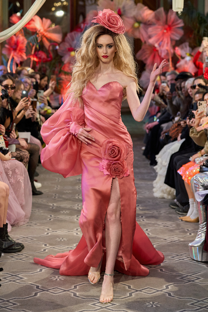 LENA ERZIAK SS 2024 during Paris Haute Couture Week
