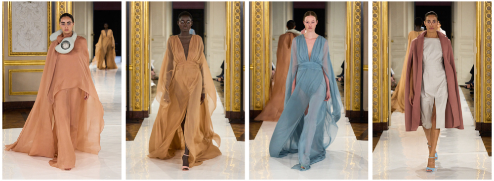 Natan Couture FW23 collection during Paris Couture Week