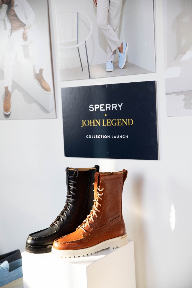 Sperry, the legendary American heritage footwear brand showcased The Sperry x John Legend collection during NYMD for NYFW 2021/22
