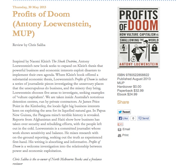 B+P Review - Profits of Doom