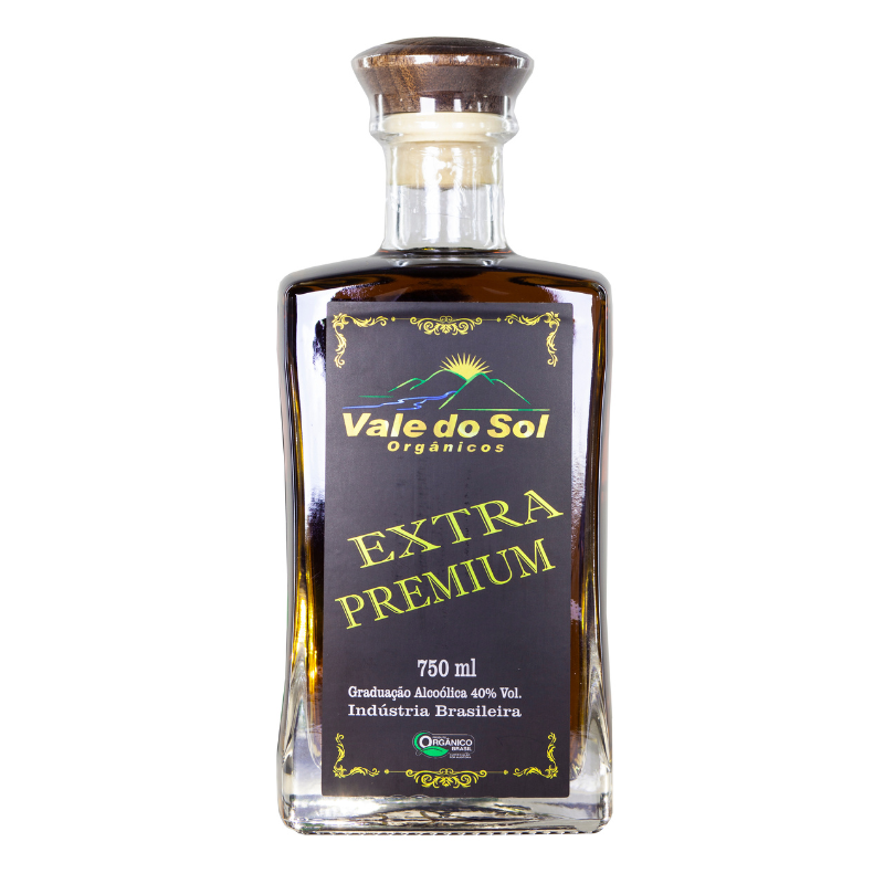 Cachaça Extra Premium Vale do Sol Orgânicos 700ml