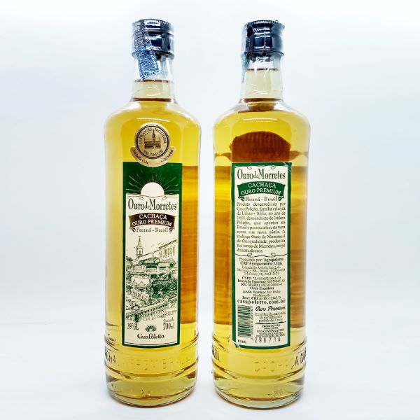 Cachaça Ouro Premium Carvalho 2 anos- Ouro de Morretes 