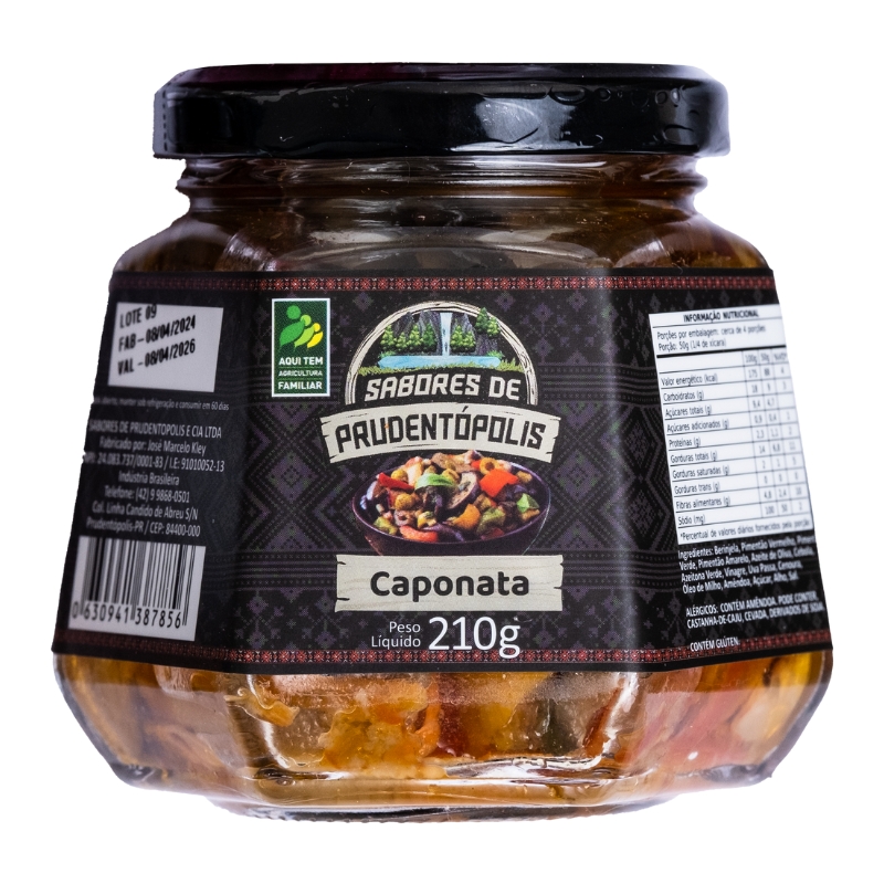 Caponata- Sabores de Prudentópolis