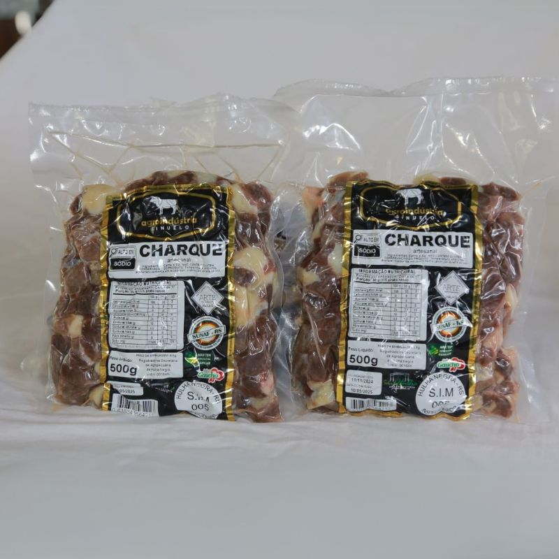 Charque Tradicional Picado 500g- Sinuelo