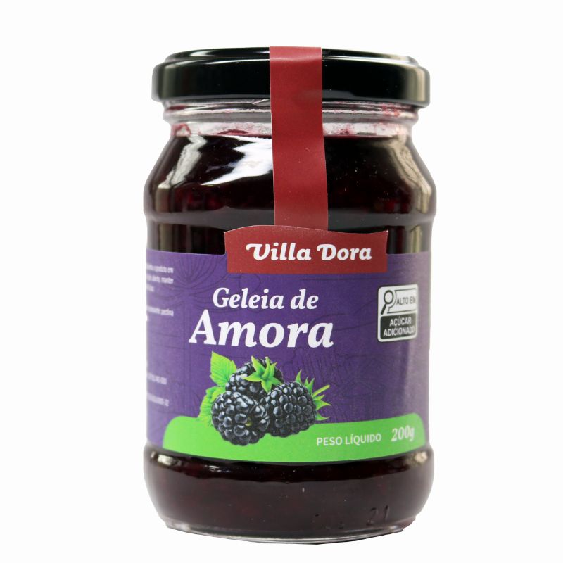 Geleia de Amora (200g) - Villa Dora