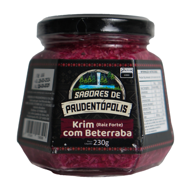 Krim com Beterraba- Sabores de Prudentópolis