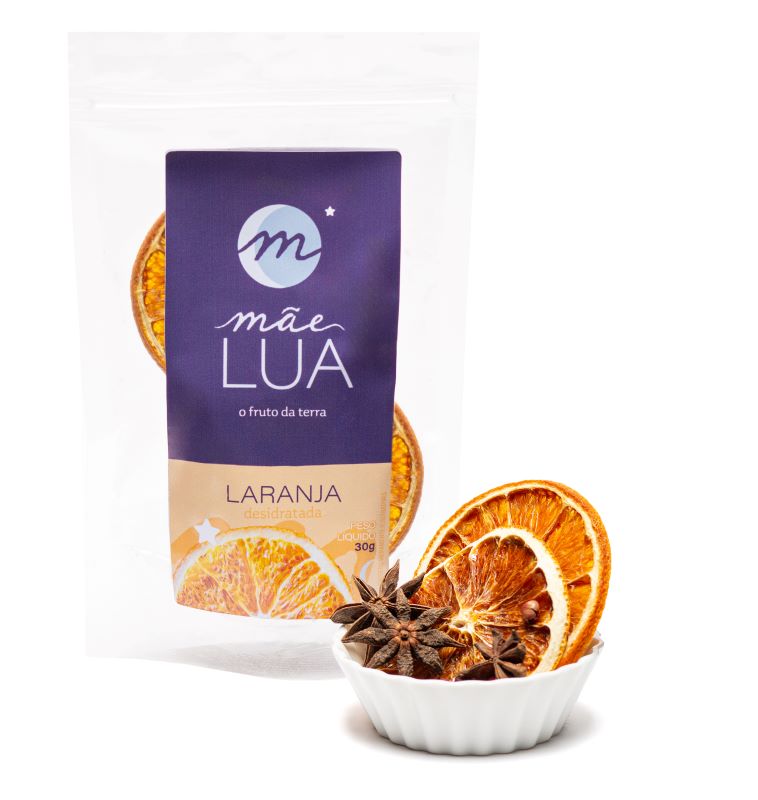 Laranja Desidratada Orgânica (30g ou 200g)- Mãe Lua