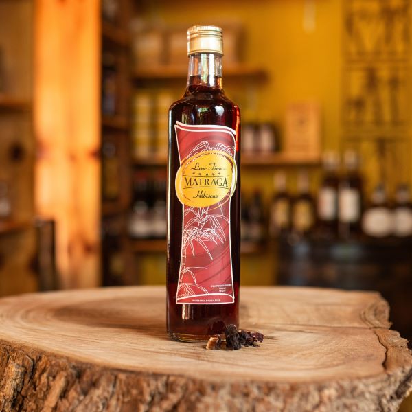 Licor de Cachaça com Hibisco- Alambique Matraga