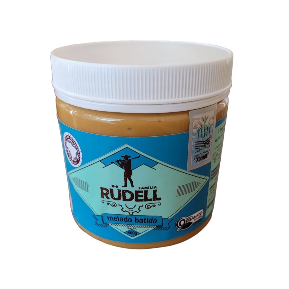 Melado Batido Orgânico IG Agroíndustria Rudell 500g