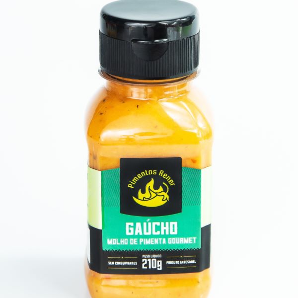 Molho de Pimenta Gourmet "Gaúcho"- Pimentas Rener 