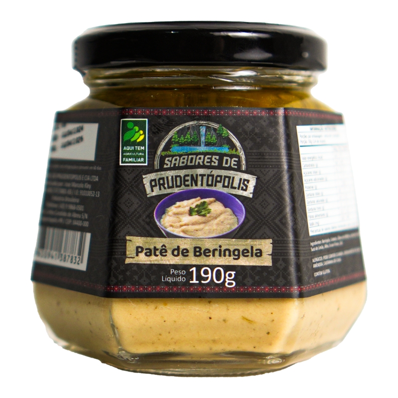 Patê de Beringela- Sabores de Prudentópolis