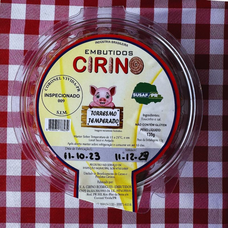 Torresmo de pote (140g)- Embutidos Cirino