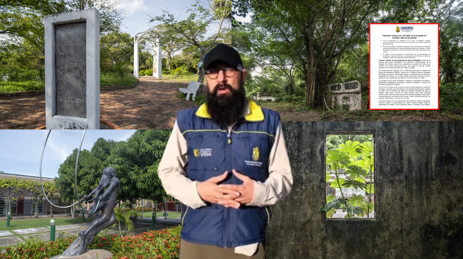 Cuarenta años después de Armero, la UNGRD conmemora la tragedia que impulsó su creación