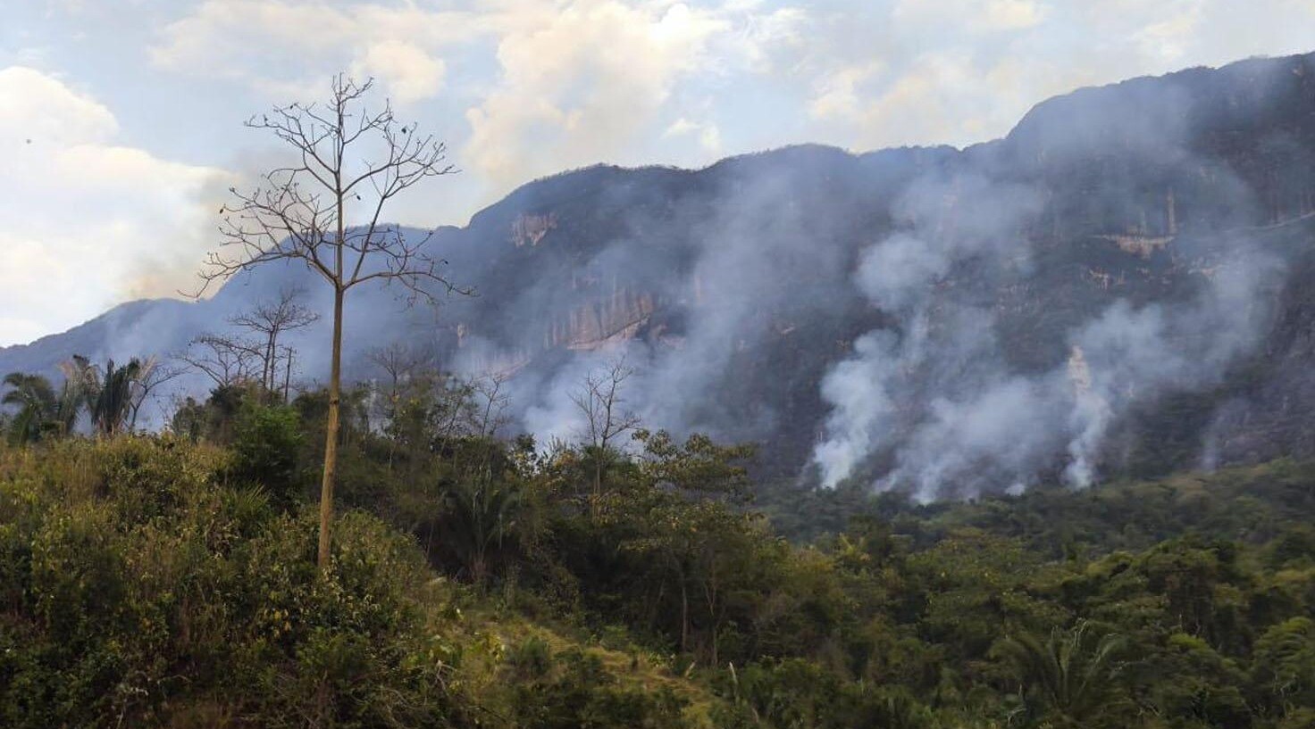 Alerta en el Tolima por incendios forestales y crisis en cuerpos de bomberos