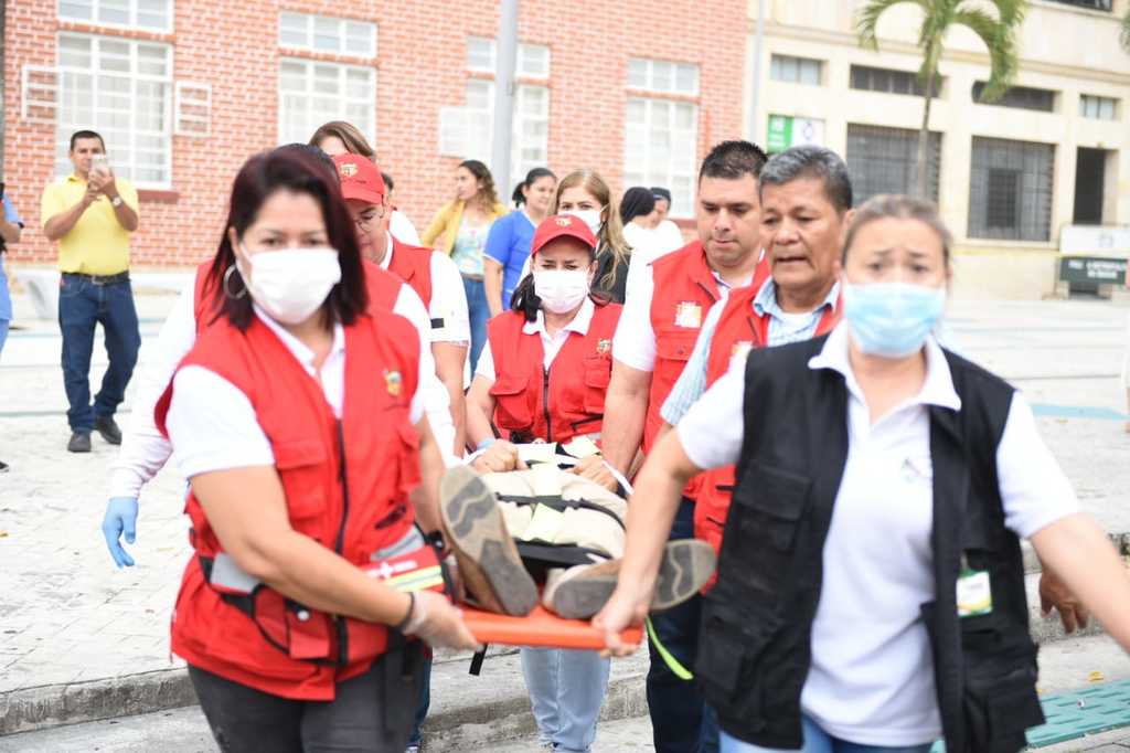 Ibagué respondió bien al VIII Simulacro Nacional de Emergencias