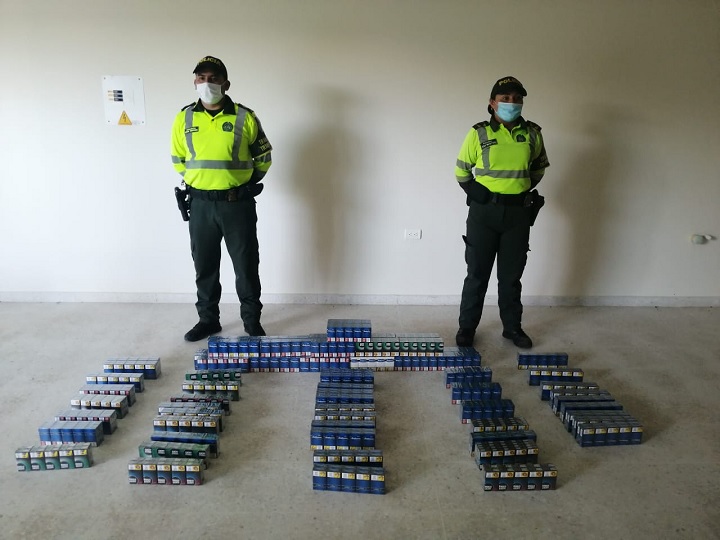 Policía del Tolima incauta millonario contrabando