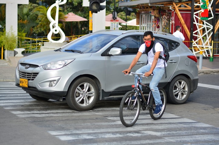 En Ibagué disminuyó en un 73% la accidentalidad en biciusarios