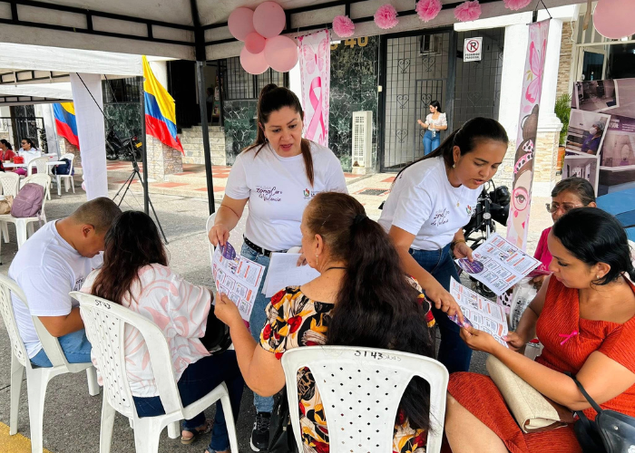 Oferta institucional para las mujeres llegó a El Espinal