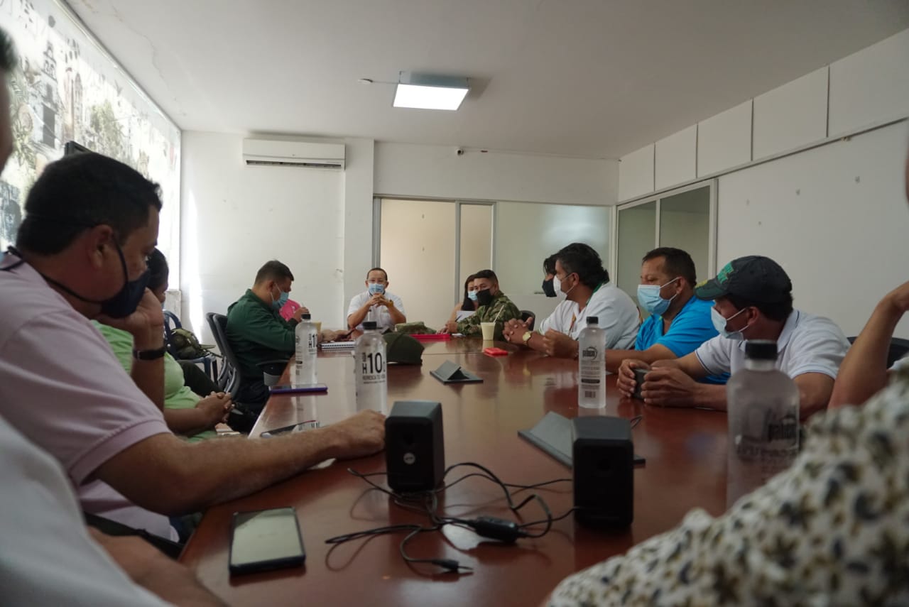 Acuerdo para permitir paso entre Mariquita y Fresno