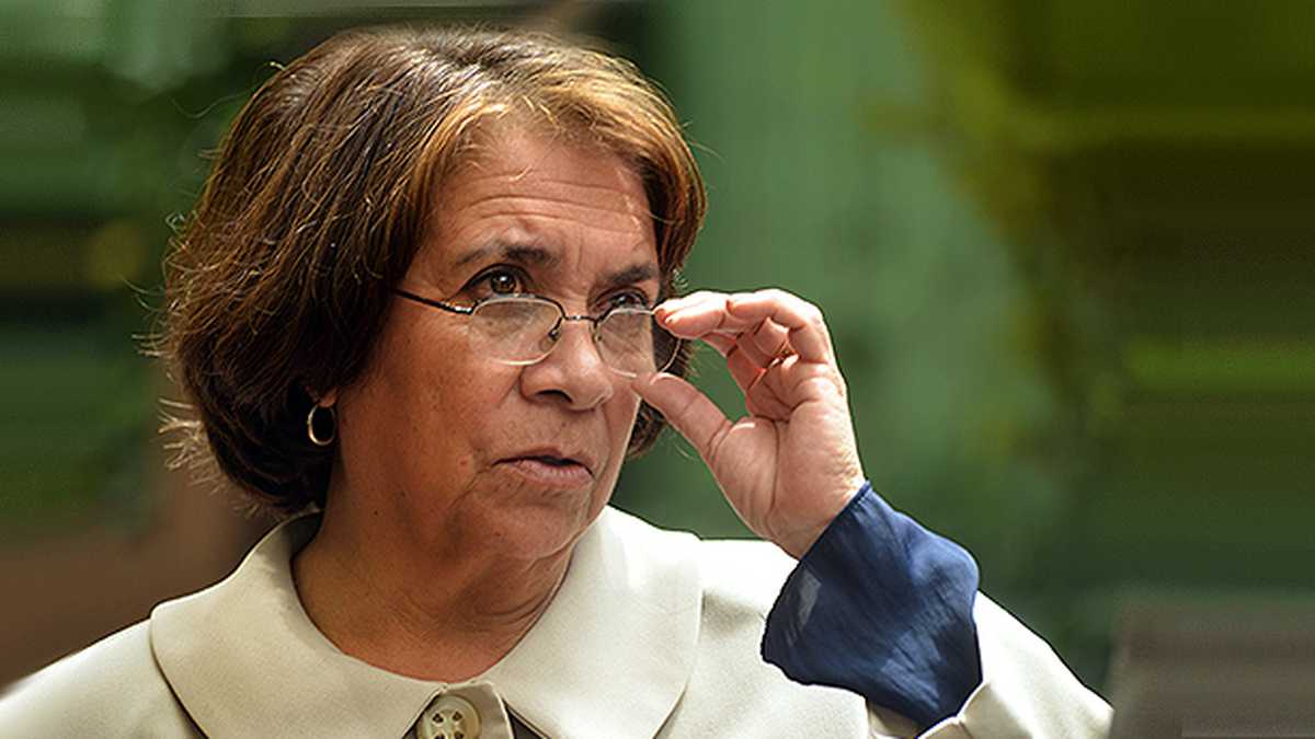 Candidata al Senado Aída Avella este sábado en Ibagué