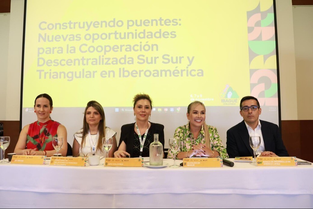 Desde Ibagué se impulsan alianzas para el desarrollo sostenible en Iberoamérica