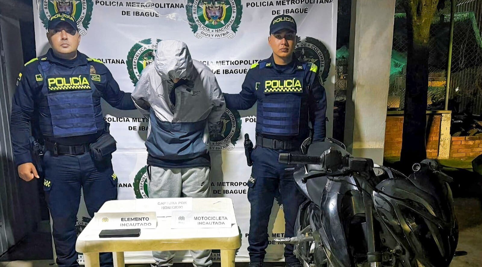 Capturado alias "El Mecánico" tras el homicidio de un joven en Ibagué