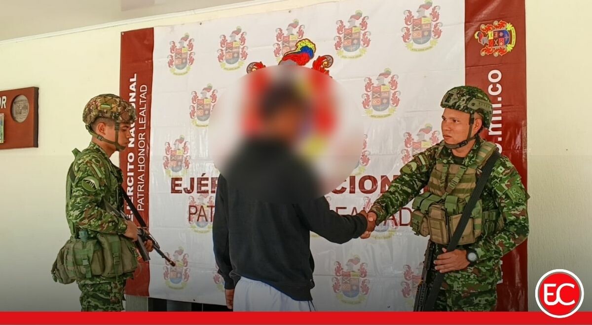 Alias Marcelo, integrante de un GAO-r, se sometió a la justicia en Ibagué
