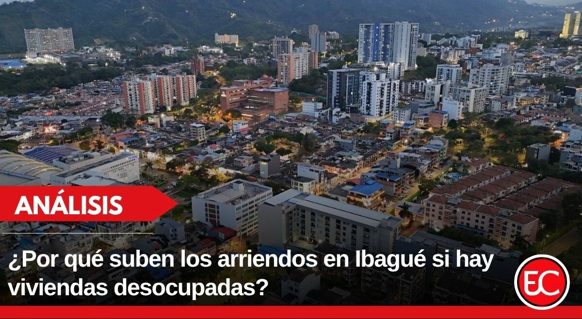 ¿Por qué suben los arriendos en Ibagué si hay viviendas desocupadas?