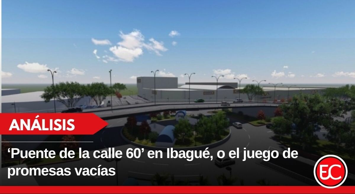 ‘Puente de la calle 60’ en Ibagué, o el juego de promesas vacías