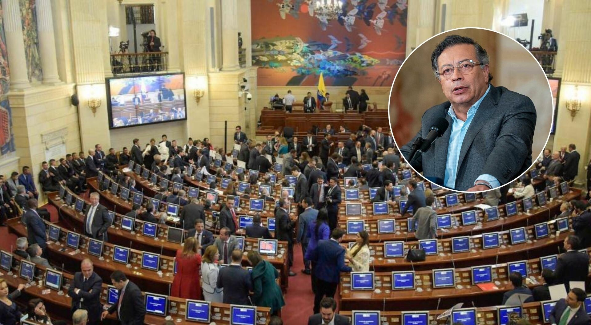 Aprobación del presupuesto 2026, punto favorable del gobierno Petro