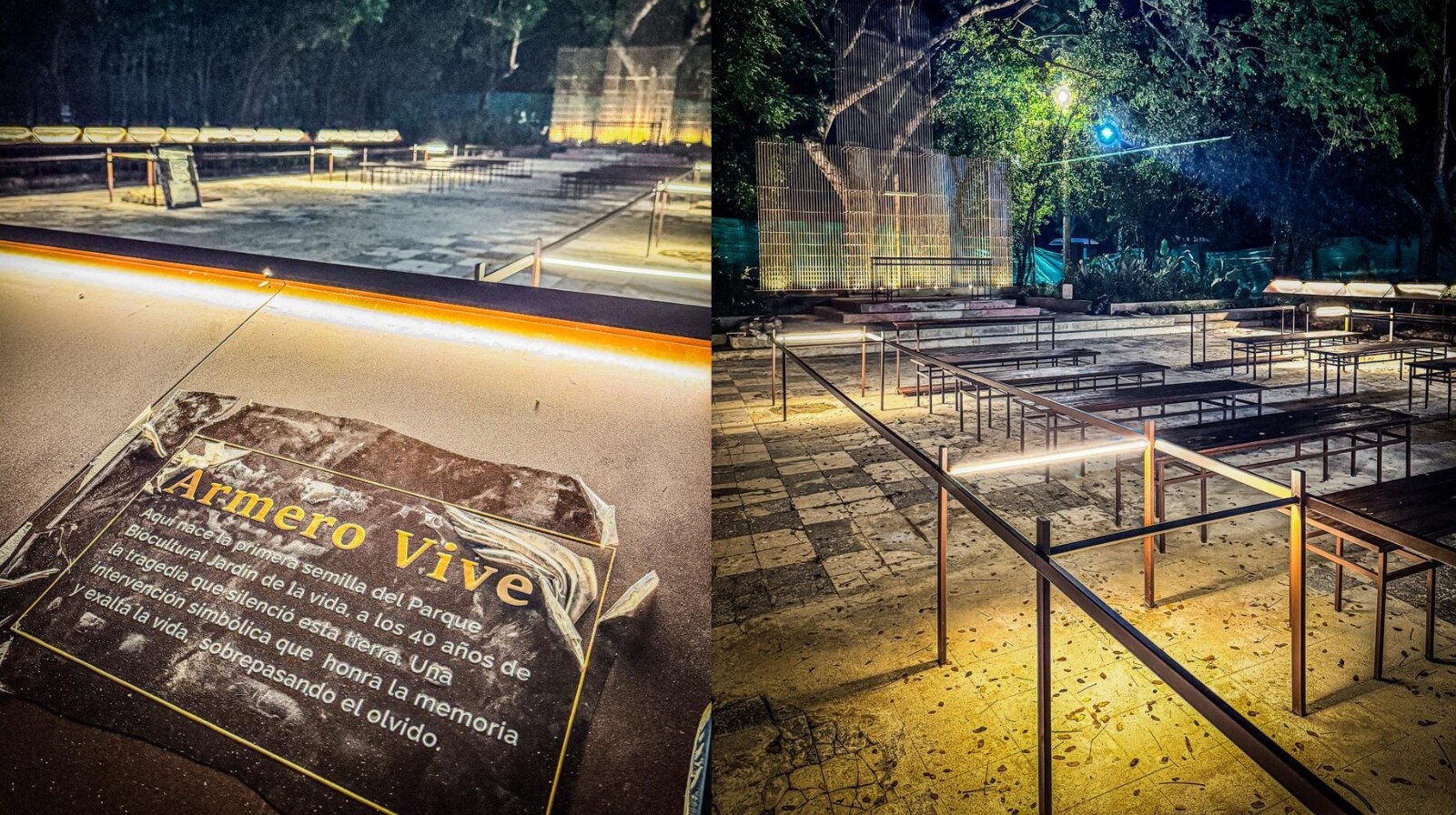 Armero conmemora 40 años de la tragedia con la inauguración del Parque Jardín de la Vida