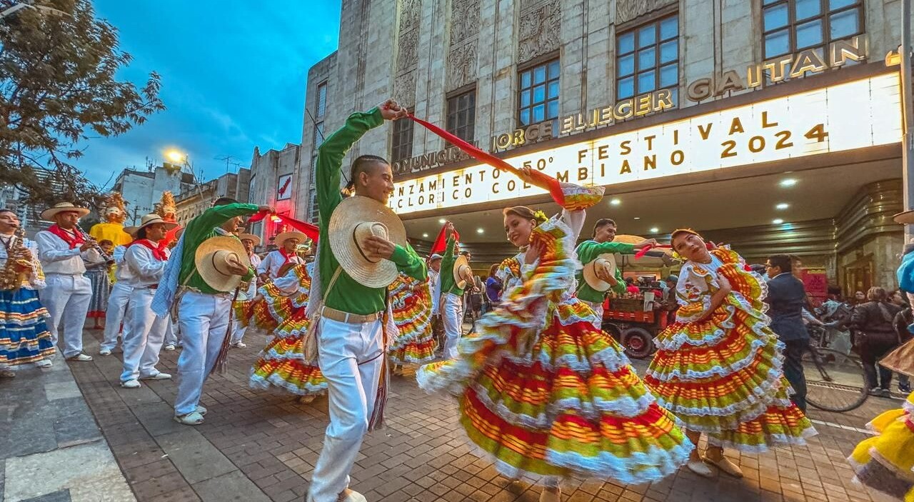 Así se vivió el lanzamiento del 50° Festival Folclórico Colombiano
