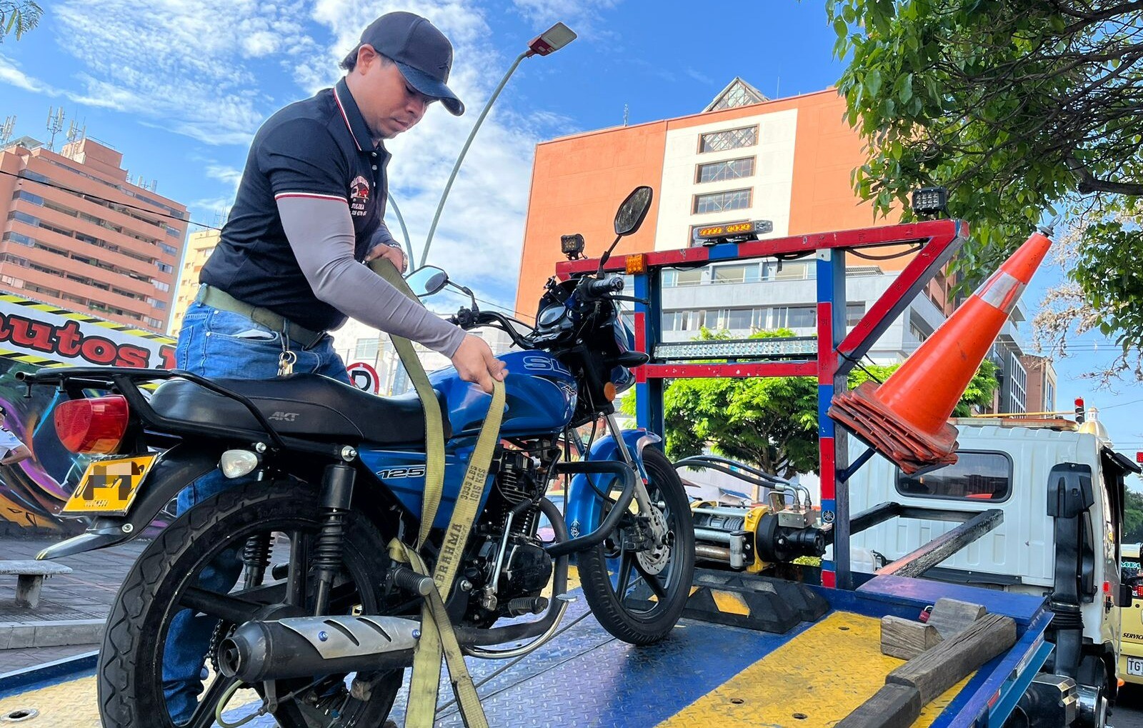 Aumentaron los vehículos inmovilizados en el 'Día sin carro y sin moto' en Ibagué