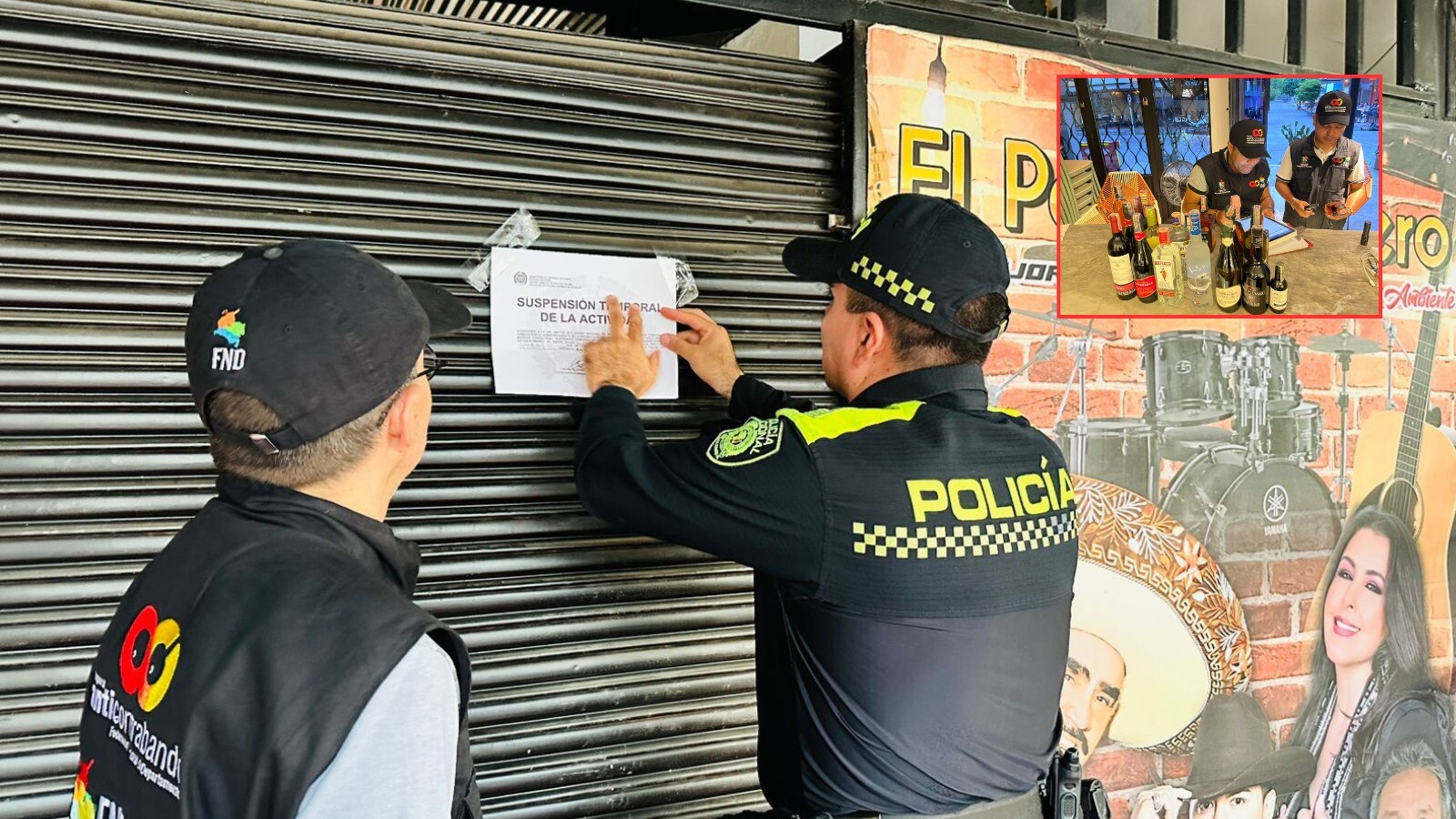 Autoridades decomisan mercancía y cierran un local durante inspecciones en el Tolima