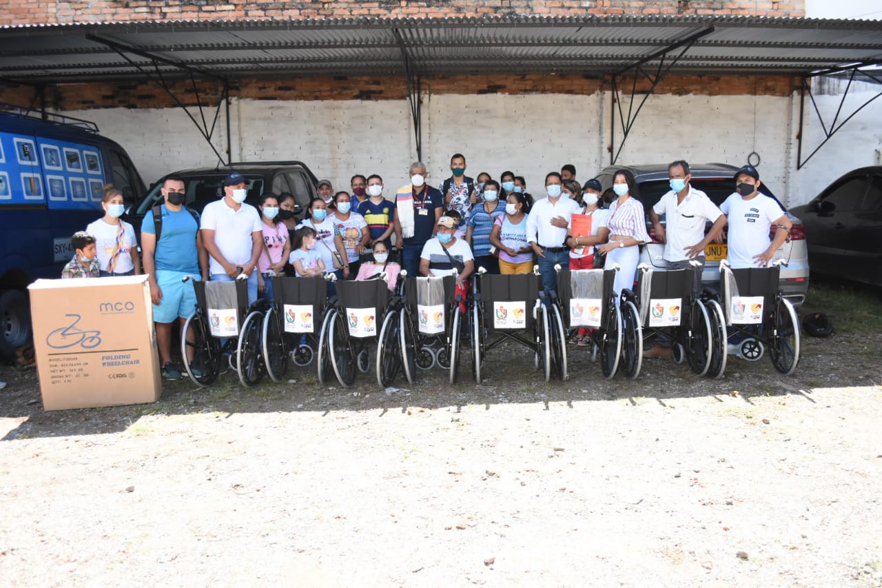 Ayudas para discapacitados entrega la gobernación del Tolima