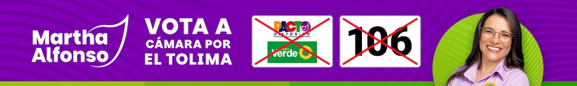 bANNER MARTHA ALFONSO