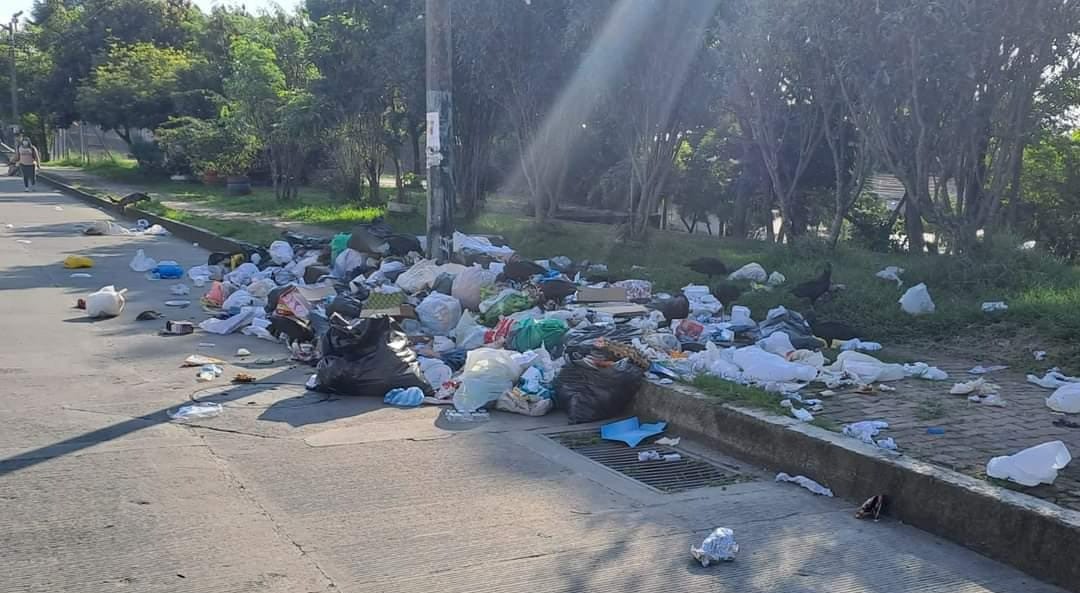 Barrios de Ibagué inundados de basura