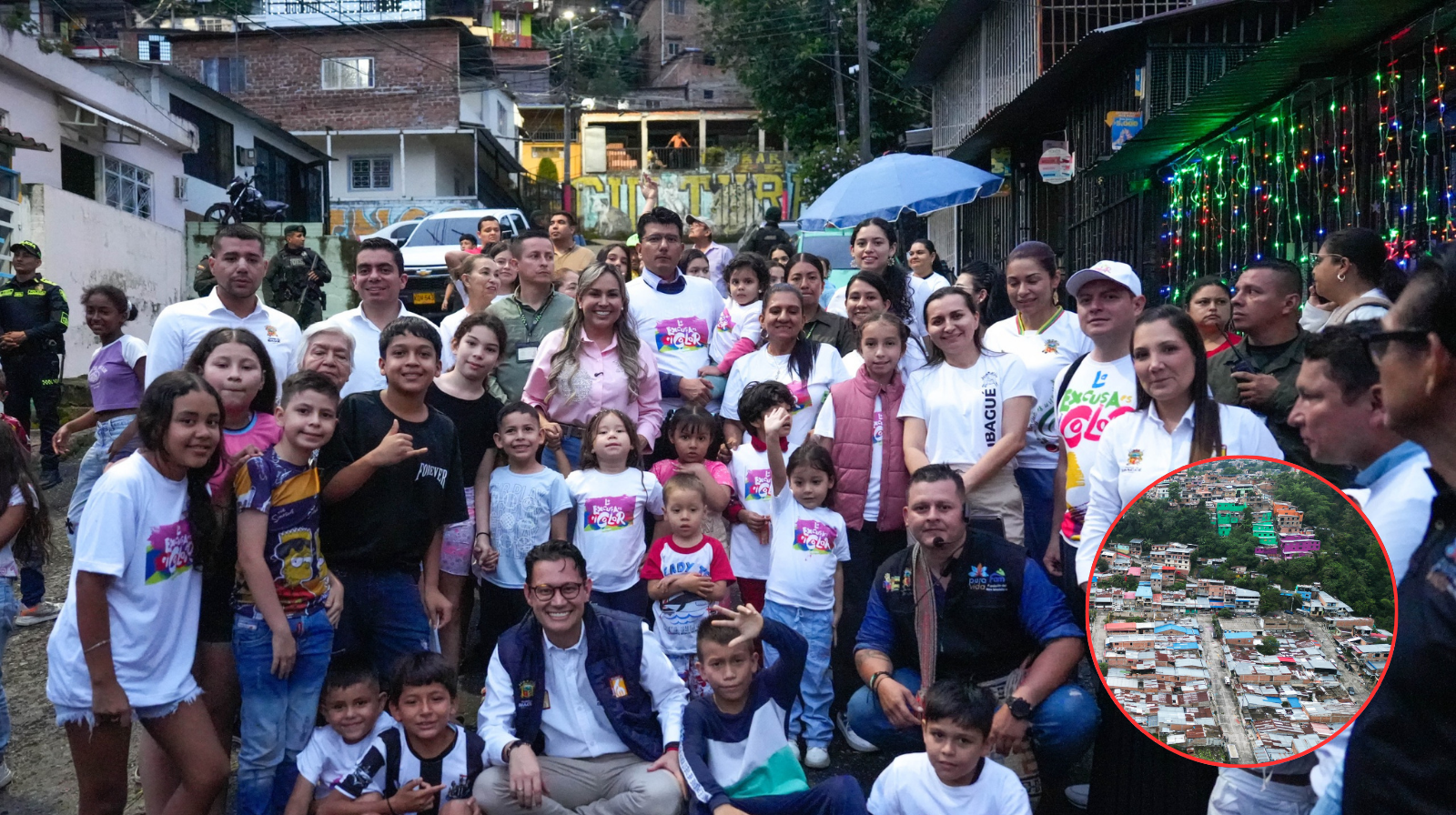 Inicia la intervención artística del mega mural en el barrio Uribe Uribe