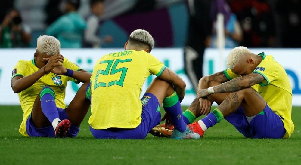 ¡Batacazo!. Eliminado el favorito Brasil