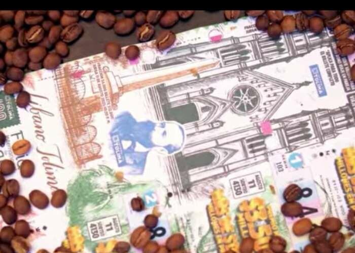 La Lotería del Tolima rindió homenaje al Líbano y a la cultura cafetera con billete conmemorativo