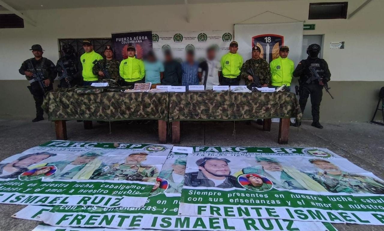 Cae banda que controlaba la venta de drogas en el sur del Tolima