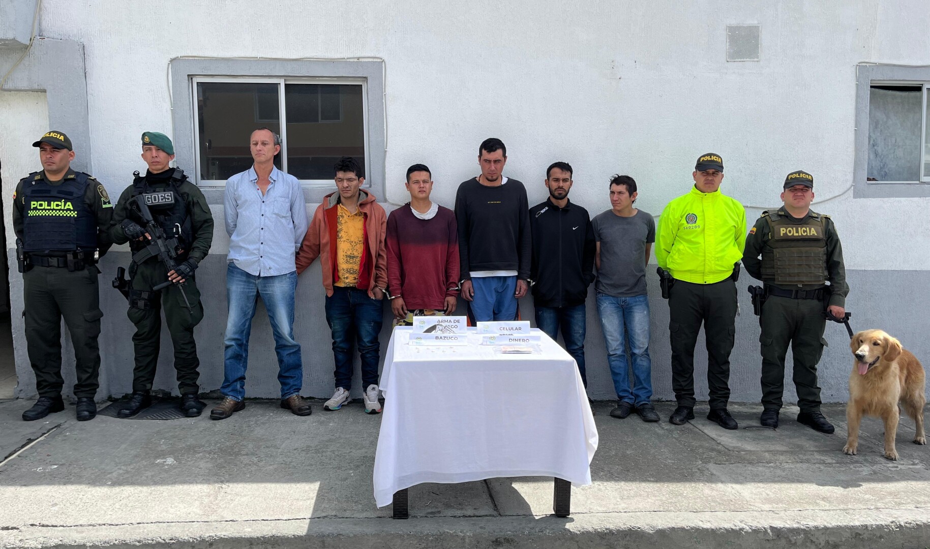 Cae banda que vendía drogas en el puente de Cajamarca