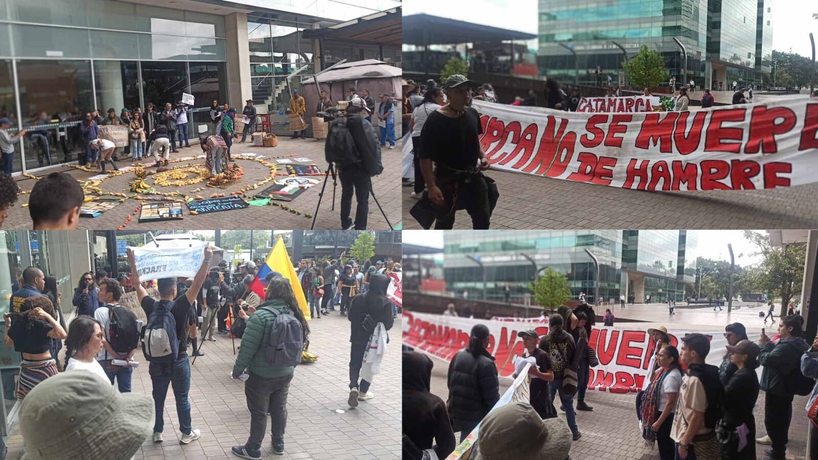 Cajamarca alzó su voz en Bogotá: no a la mina y sí a la implementación de la consulta popular