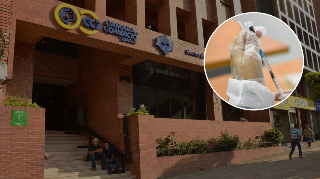 Cámara de Comercio de Ibagué: ni contrató ni maneja proceso de vacunación