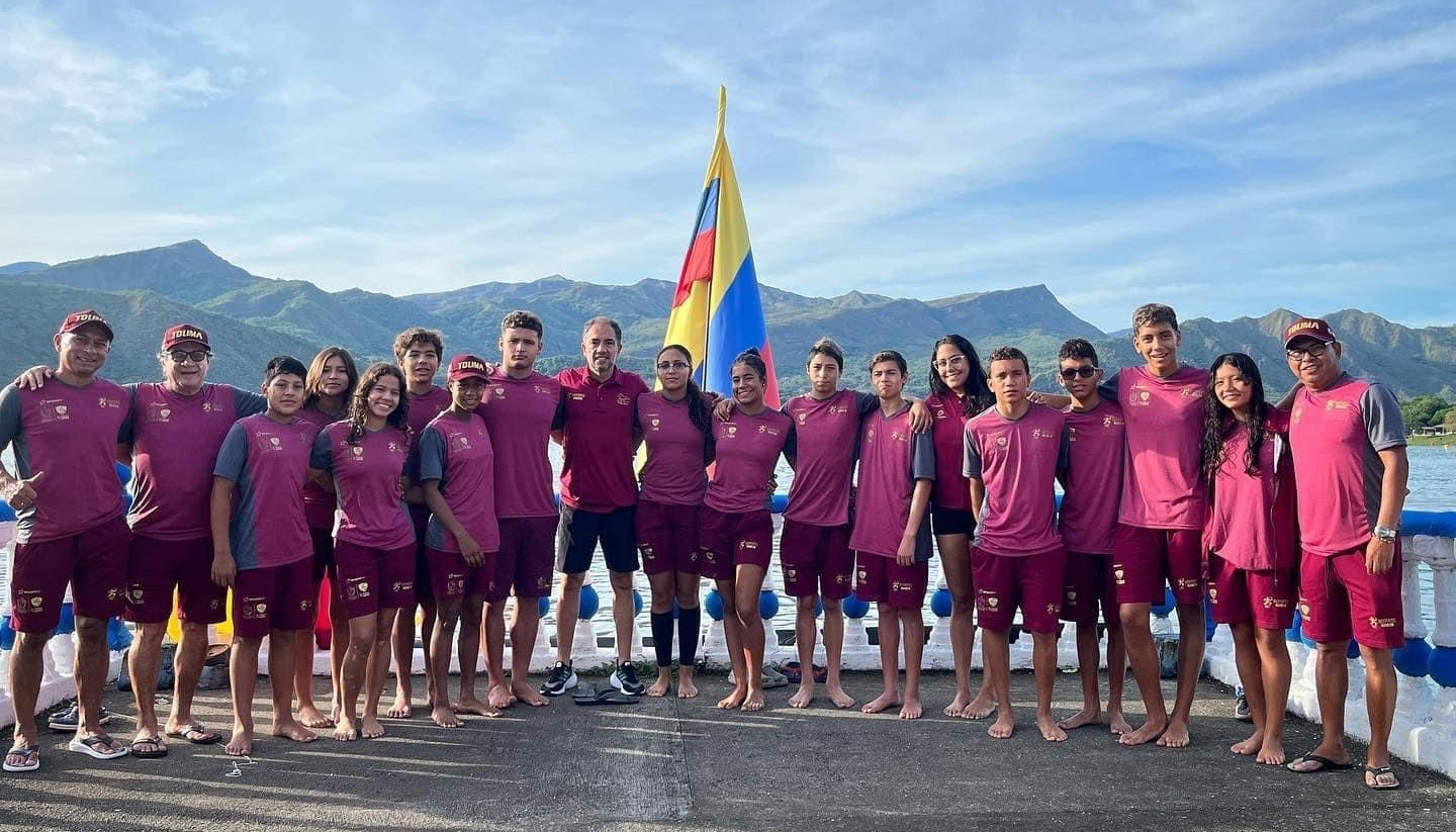 Campeonato Nacional Interligas de Natación en Aguas Abiertas se desarrolla en Prado, Tolima