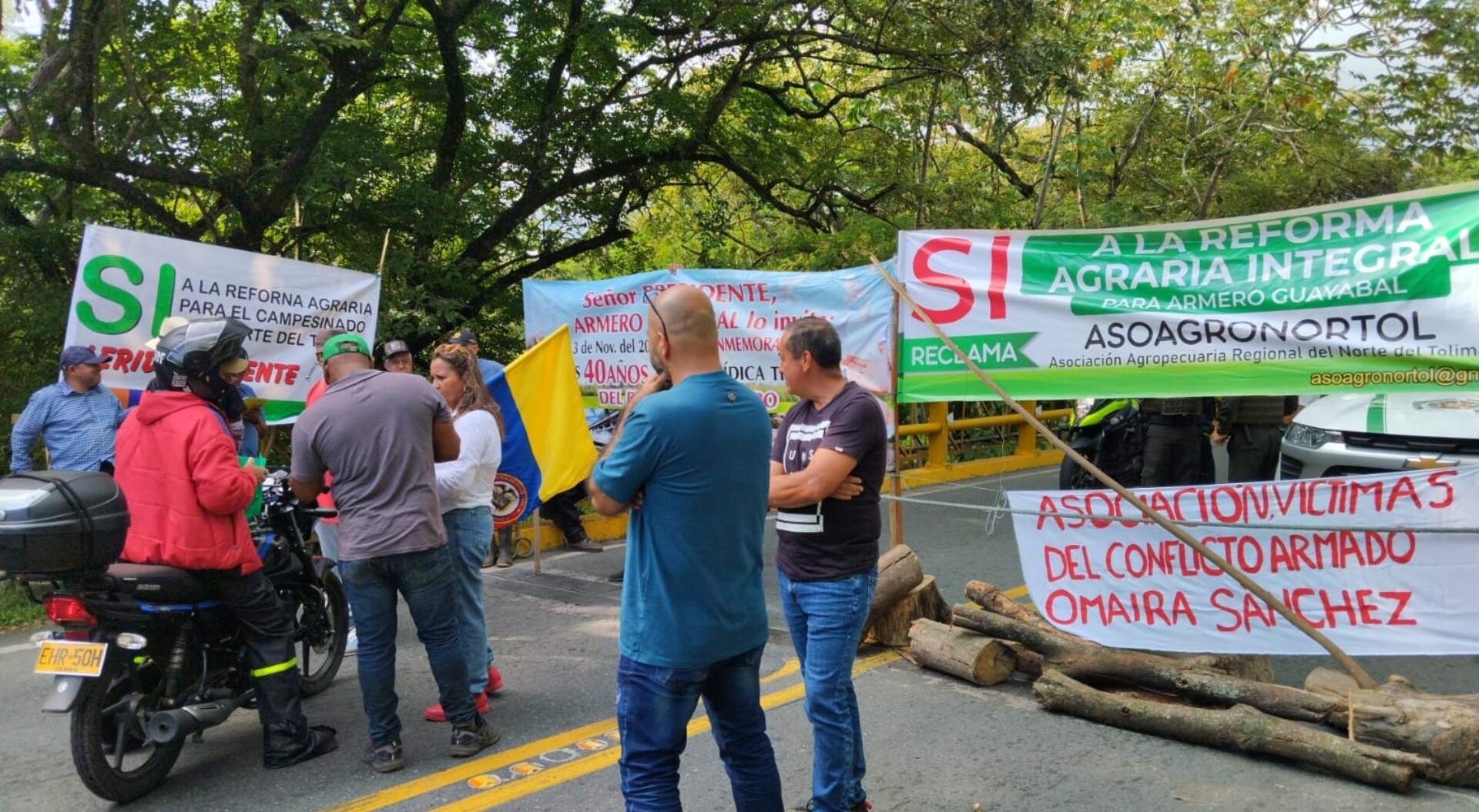 Campesinos levantaron el paro en el norte del Tolima