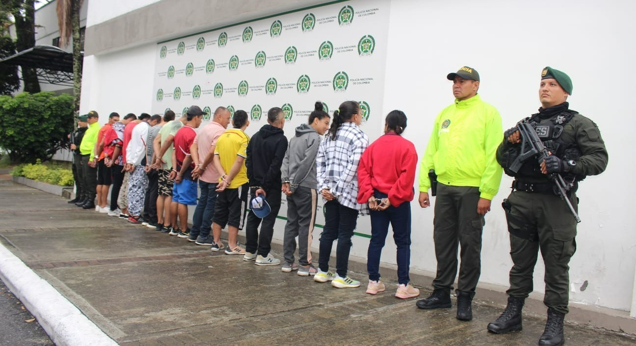Capturados 13 jíbaros en el parque Andrés López de Galarza y sus alrededores