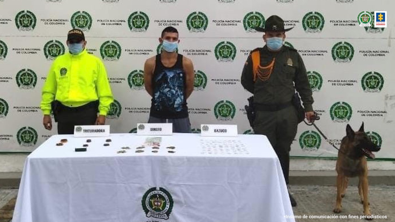 Capturan a sujeto acusado de vender droga desde su casa en el barrio Las Brisas de Ibagué