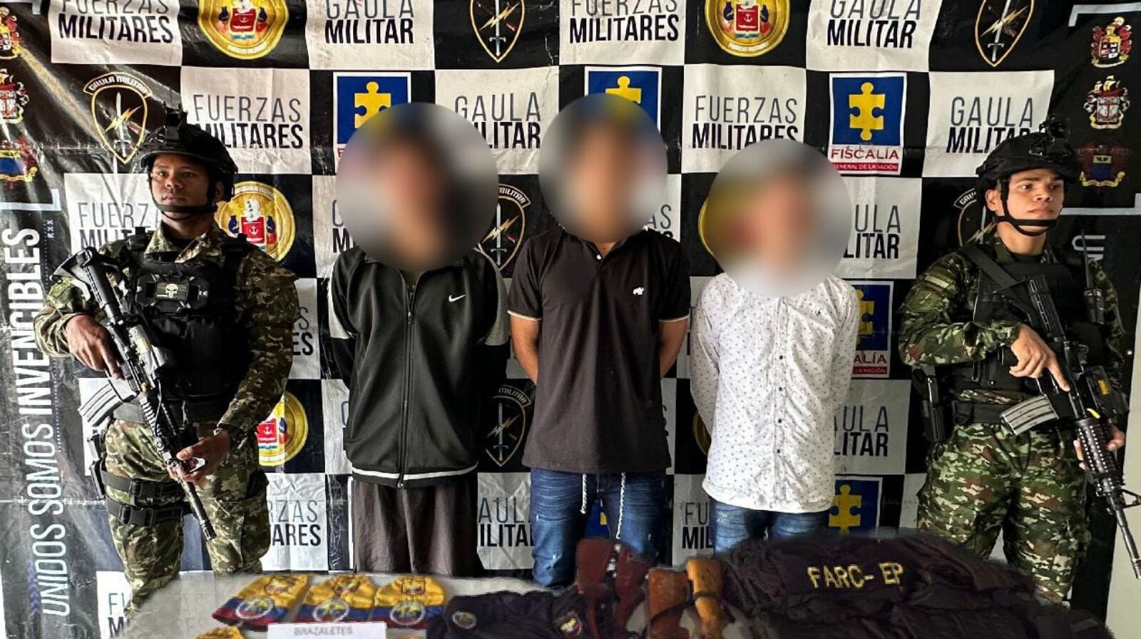 Capturan a tres integrantes del GAO-r Frente Joaquín González en Ibagué